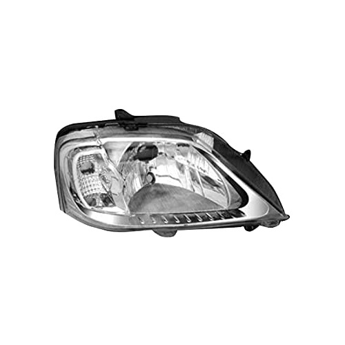 DEPON - Car Head Lamp Assembly Compatible With Mahindra Logan (W) (Right hand side/Driver Side)