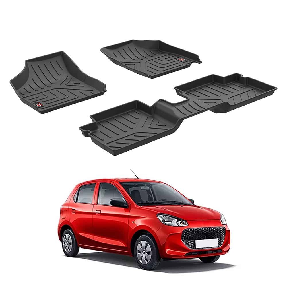 AUTO SPARE WORLD - GFX Life Long Car Floor Mats for Maruti Suzuki Alto K-10 (2022 ONWARDS)