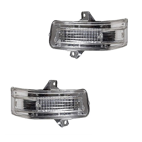  Left n Right Side Mirror Indicator Light compatible with Maruti Ertiga 2011-2016 Model- Set of 2 Yellow