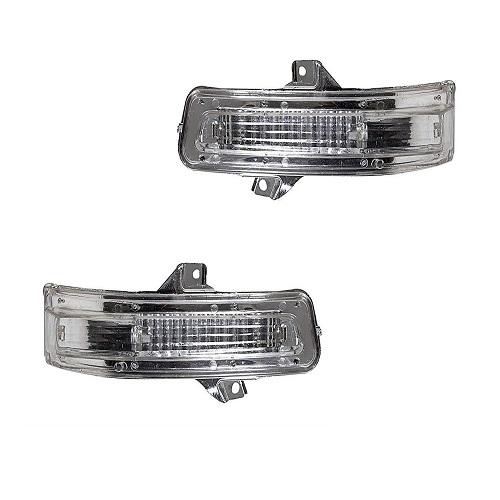 Left n Right side Mirror Indicator Light compatible with Maruti Swift Dzire 2012-2016 Type 2 Model Set of 2 Yellow
