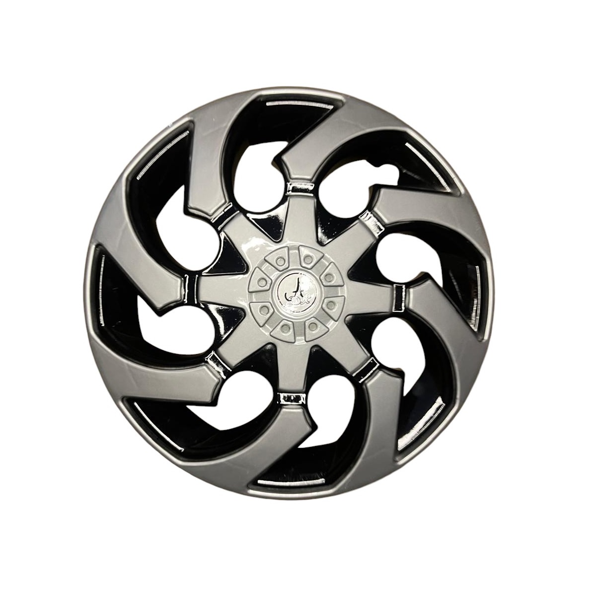 Car Universal Wheel Cover / HubCaps Red and Black Colour (SPINNER DC-A13TO14) Compatible With - ALL 13 INCHES RIM SIZE