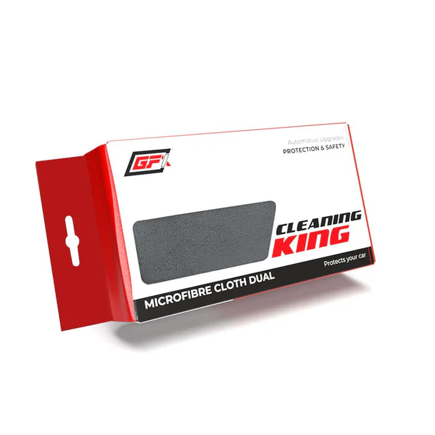 AUTO SPARE WORLD - GFX Microfiber Cloth for Car & Bike (40X40cm) - Dual side
