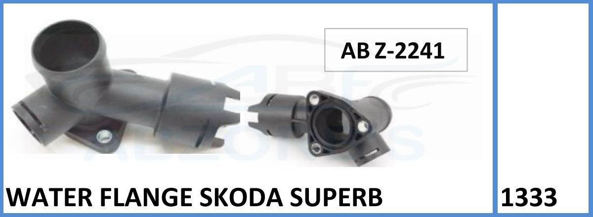 Water Flange Compatible With Skoda Superb - ABZ-2241