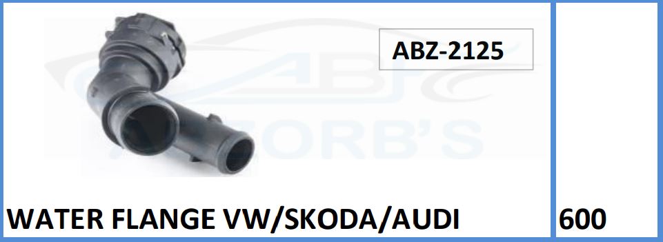 Water Flange Compatible With Vw/Skoda/audi - ABZ-2125