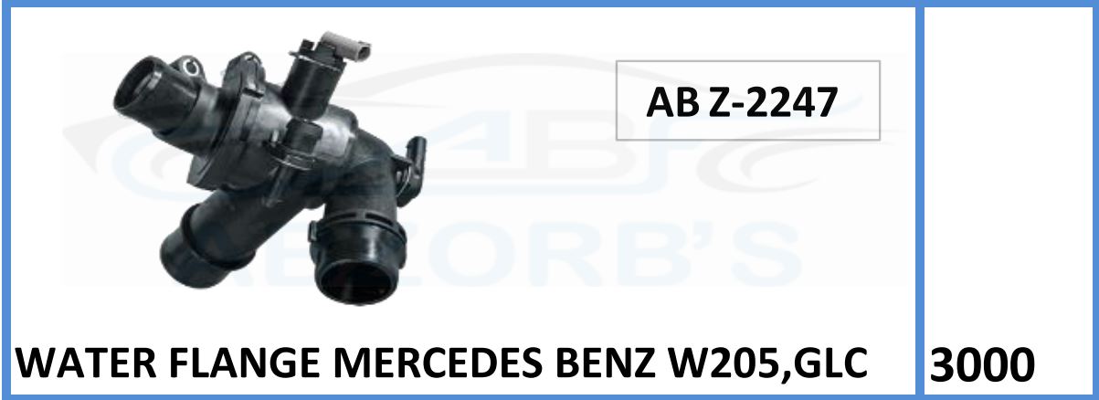 Water Flange Compatible With Mercedes Benz W205,GLC - ABZ-2247