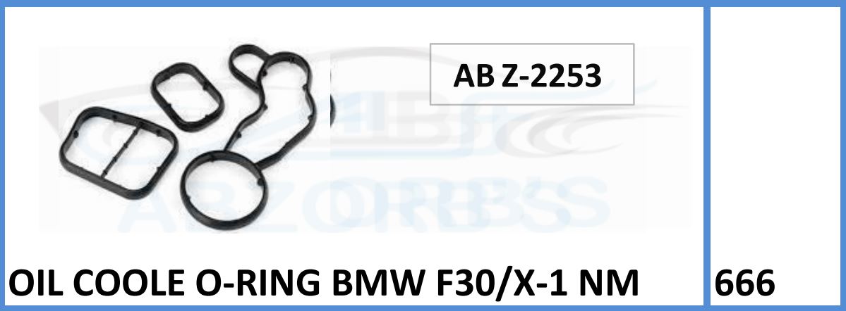 Oil Cool O-Ring Compatible With Bmw F30/X-1 NM - ABZ-2253