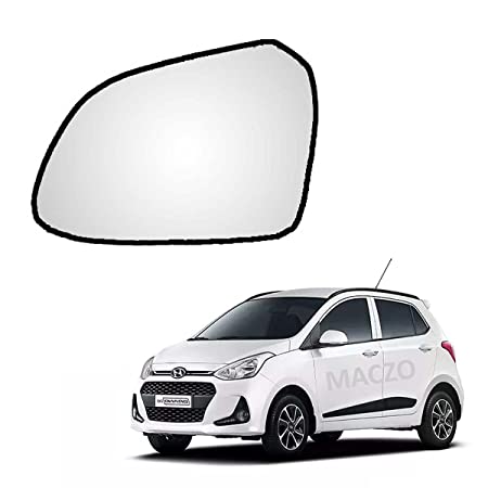 Car Replacement Left Side Rear View Mirror Glass for Hyundai Grand i10