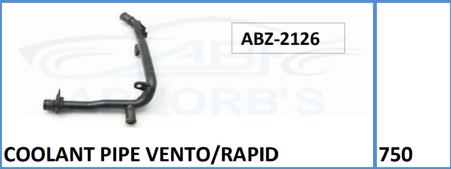 Coolant Pipe Compatible With Vento/Rapid - ABZ-2126