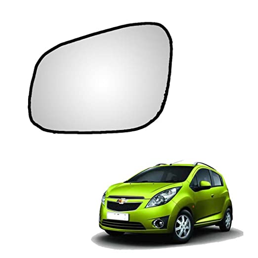 Car Replacement Left Side Rear View Mirror Glass for Chevrolet Beat