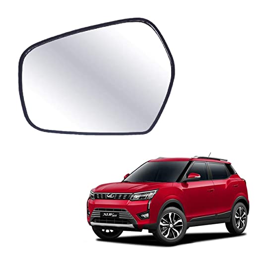 Car Replacement Left Side Rear View Mirror Glass for Mahindra XUV-300