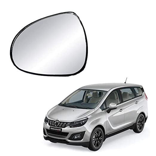 Car Replacement Left Side Rear View Mirror Glass for Mahindra Marazzo