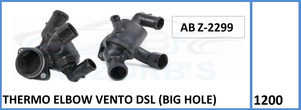 Thermo Elbow Compatible With Vento Dsl (Big Hole) - ABZ-2299
