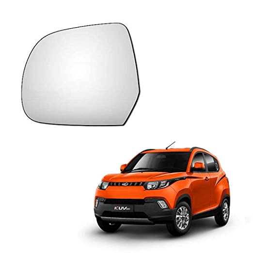 Car Replacement Left Side Rear View Mirror Glass for Mahindra KUV-100