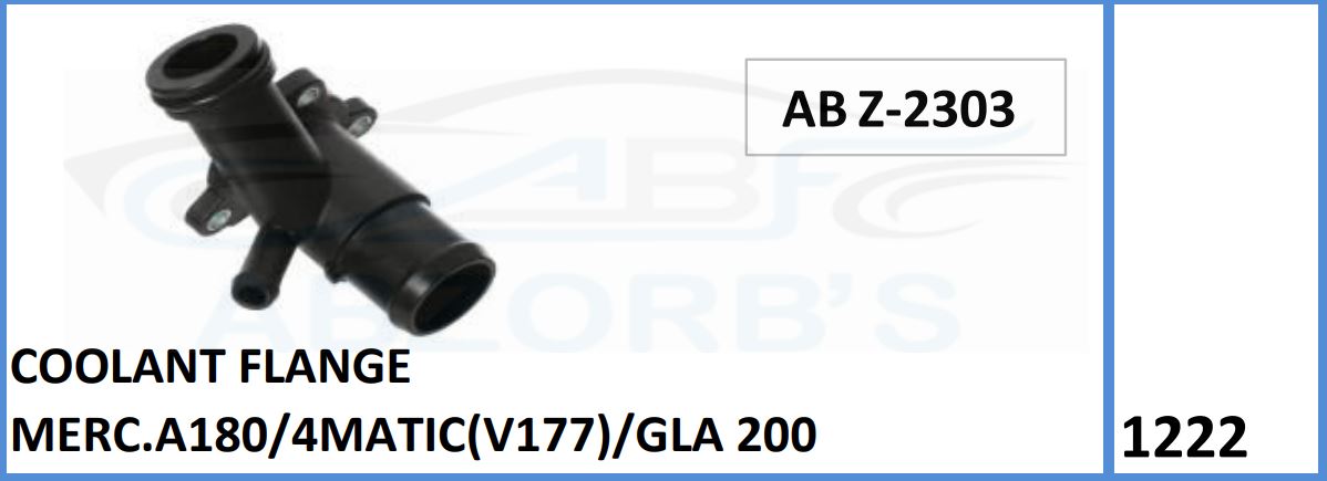 Coolant Flange Compatible With Merc.A180/4Matic(V177)/GLA 200 -  ABZ-2303
