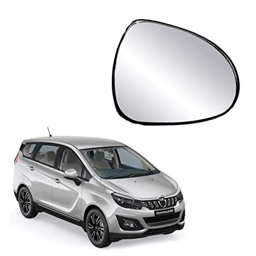 Car Replacement Right Side Rear View Mirror Glass for Mahindra Marazzo