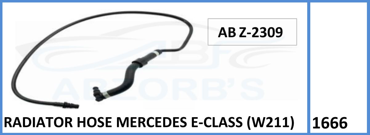 Rediator Hose Compatible With Mersedes E-Class (W211) - ABZ-2309