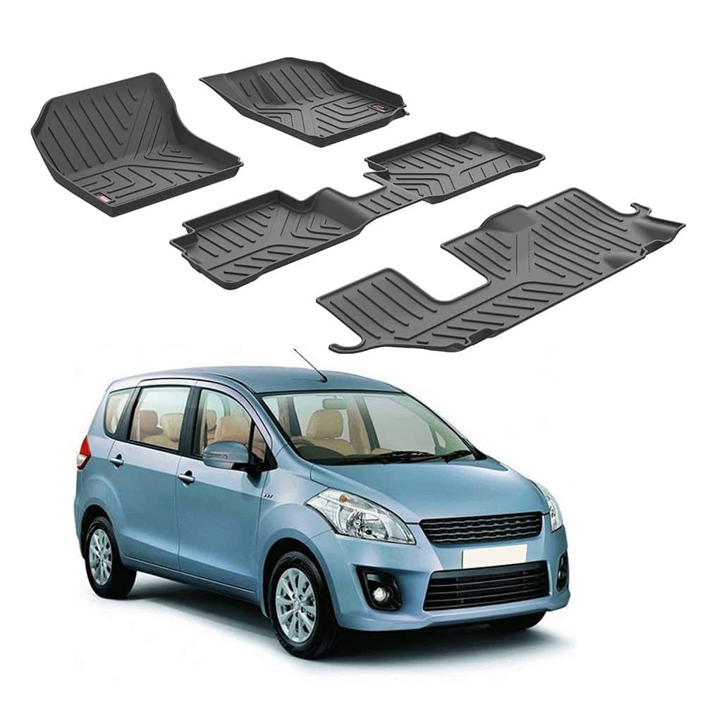 AUTO SPARE WORLD - GFX Life Long Car Floor Mats for Maruti Suzuki Ertiga (2012 TO 2017)