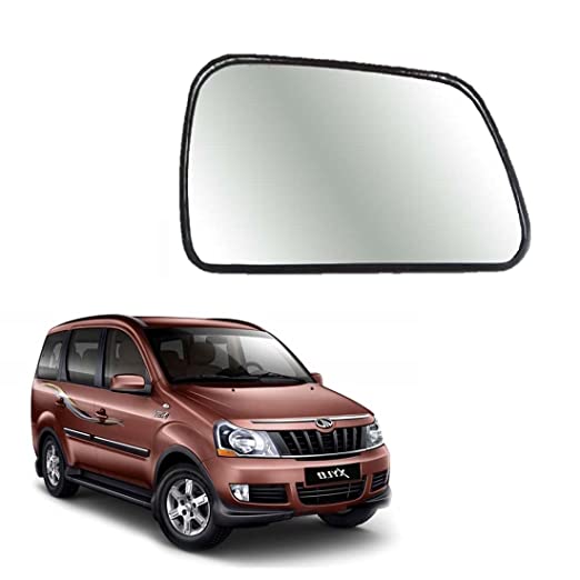Car Replacement Right Side Rear View Mirror Glass for Mahindra Xylo