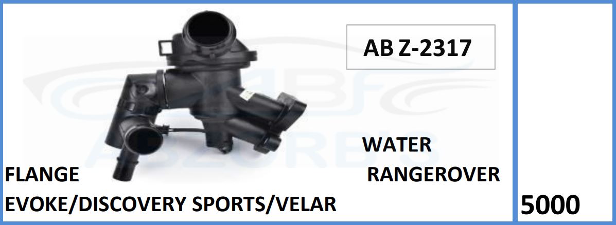 Water Flange Compatible With RangeRoverEvoke/Discovery Sports/Velar- ABZ-2317