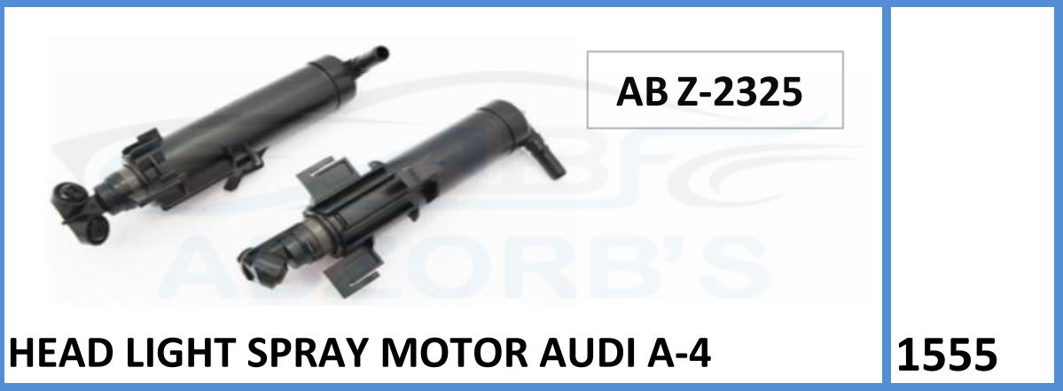 Headlight Spray Motor Compatible With Audi A4 - ABZ-2325