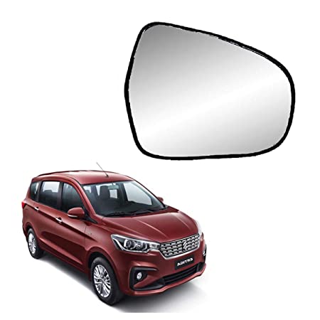 Car Replacement Right Side Rear View Mirror Glass for Maruti Ertiga VXI/ZXI/VDI/ZDI (Model 2018-2024)