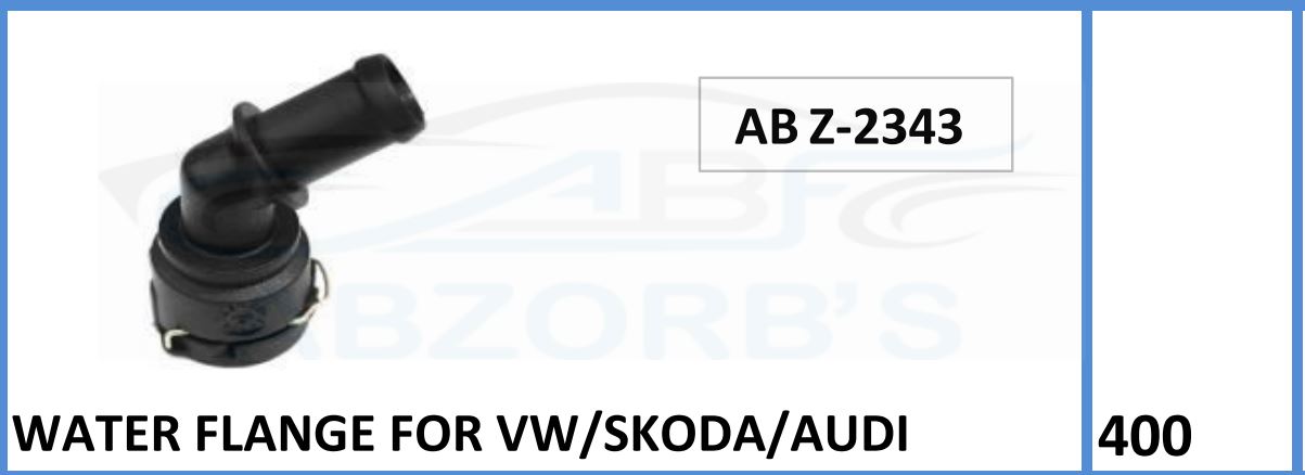 Water Flange Compatible With Vw/Skoda/Audi - ABZ-2343