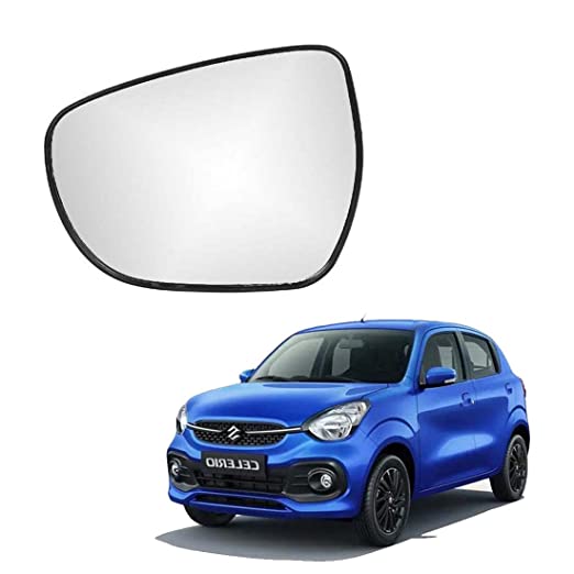 Car Replacement Left Side Rear View Mirror Glass for Maruti Celerio VXI ZXI 2021-2023 New Model