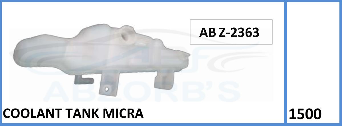 Coolant Tank Compatible With Micra - ABZ-2363