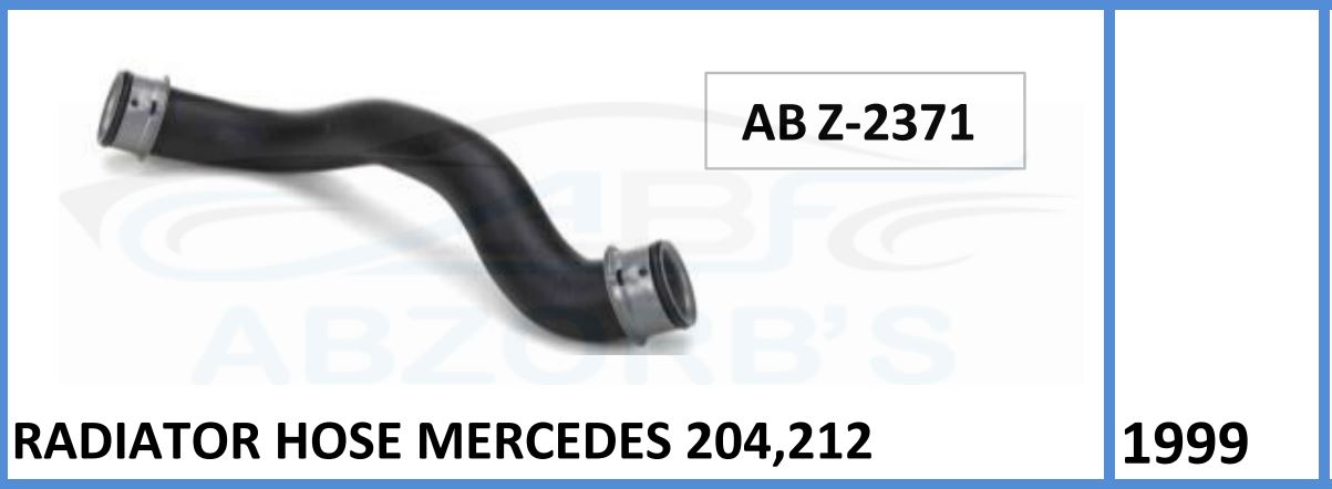 Rediador Hose Compatible With Mersedes 204,212 - ABZ-2371