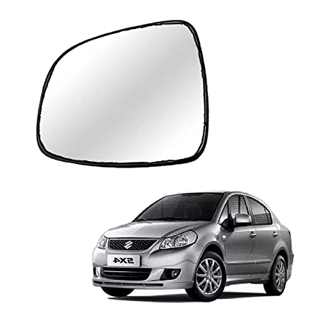 Car Replacement Left Side Rear View Mirror Glass for Maruti SX4 2007-2012 Model Type-1