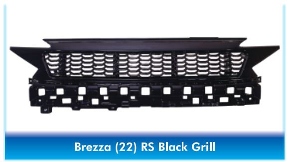 Maruti BREZZA RS Style Type Black Colour Front Grill