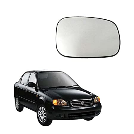 Car Replacement Right Side Rear View Mirror Glass for Maruti Baleno 1999-2007 old Model