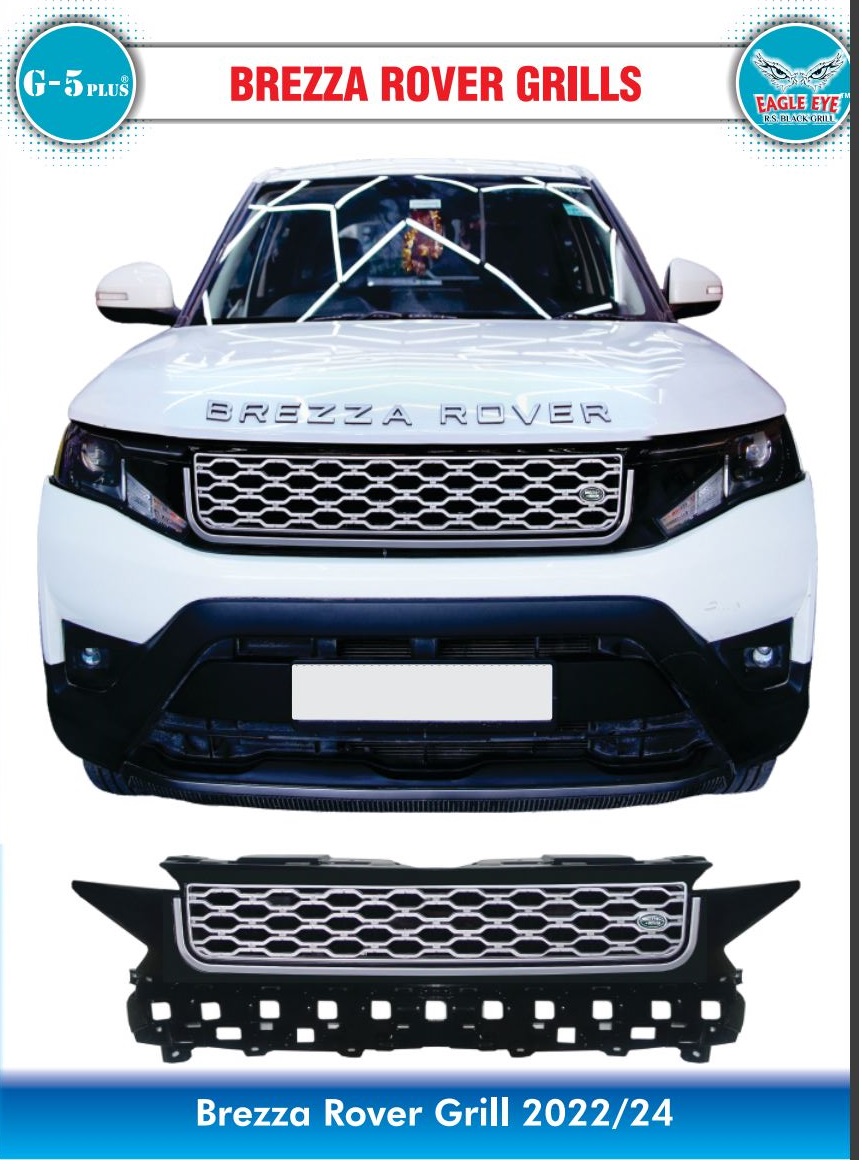 Maruti BREZZA 2022-2024 Rover Style Type Front Grill