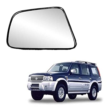 Car Replacement Left Side Rear View Mirror Glass for Ford Endeavour 2003-2007 Model Type-1