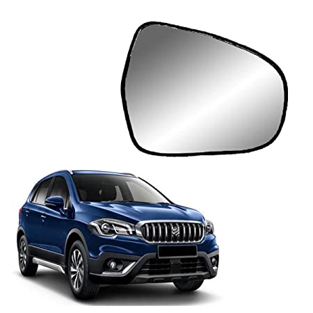 Car Replacement Right Side Rear View Mirror Glass for Maruti S-Cross