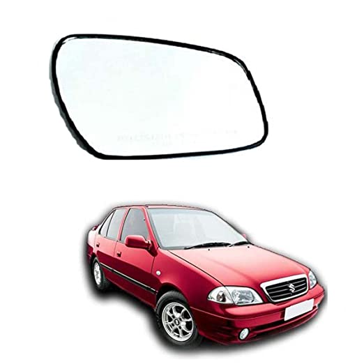 Car Replacement Right Side Rear View Mirror Glass for Maruti Esteem