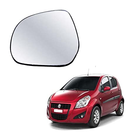 Car Replacement Left Side Rear View Mirror Glass for Maruti Ritz