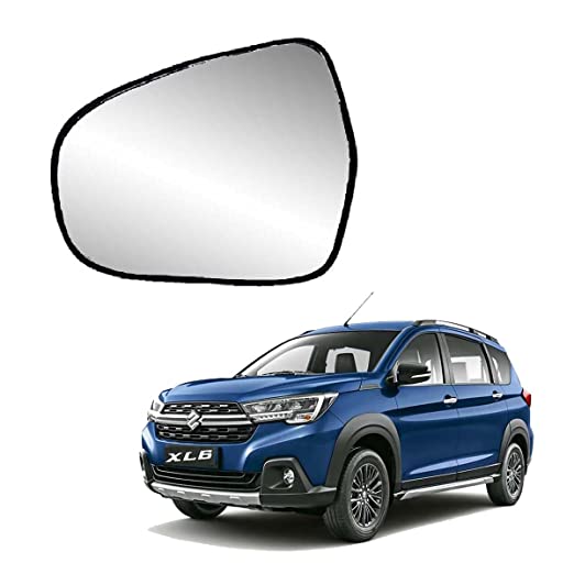 Car Replacement Left Side Rear View Mirror Glass for Maruti XL6