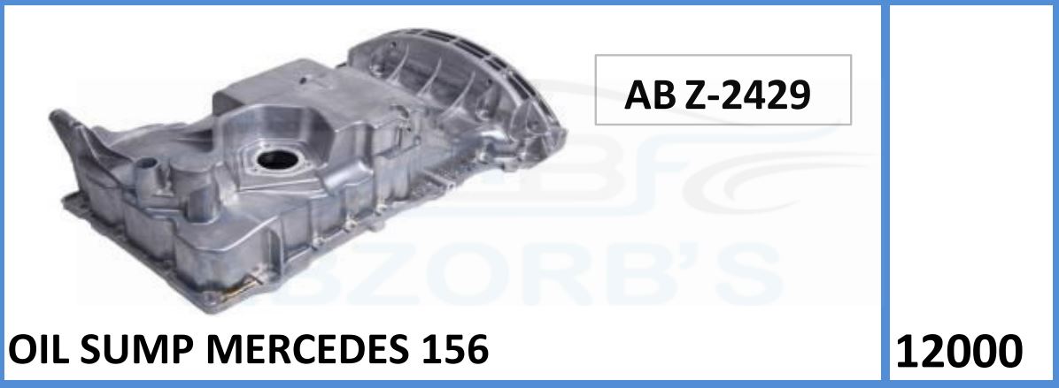 Oil Sump Compatible With Mercedes 156 - ABZ-2429