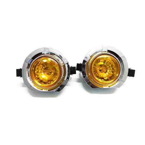 Globex Fog Light Lamp Bolero Type 2 (Yellow) (With Bulb - AUTO SPARE WORLD
