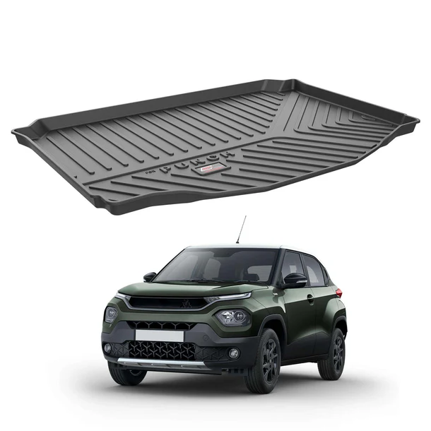 AUTO SPARE WORLD - GFX Premium Car Trunk Mat for Tata Punch (2021 Onwards)