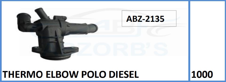 Thermo Elbow Compatible With Polo Diesel - ABZ-2135