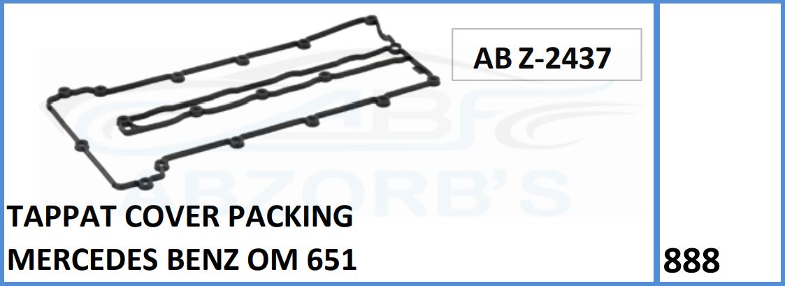 Tappad Cover Packing Compatible With Mersedes Benz OM 651 - ABZ-2437