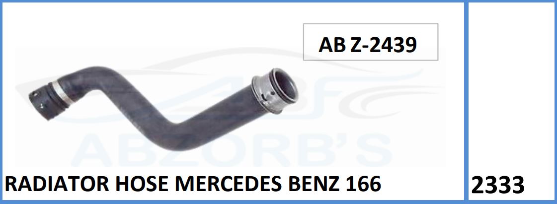 Rediator Hose Compatible With Mersedes Benz 166 - ABZ-2439