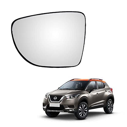Car Replacement Left Side Rear View Mirror Glass for Nissan Kicks