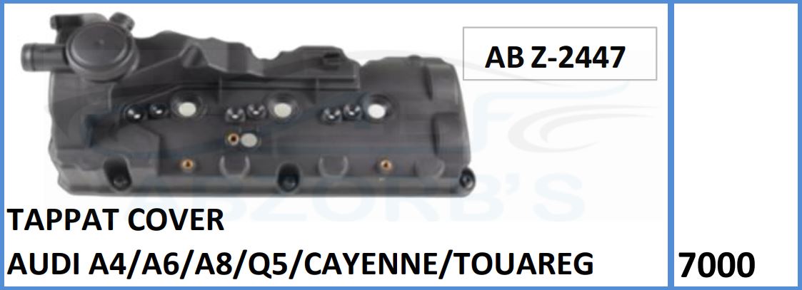 Tappad Cover Compatible With Audi A4/A6/A8/Q5/Cayenne/Touareg - ABZ-2447