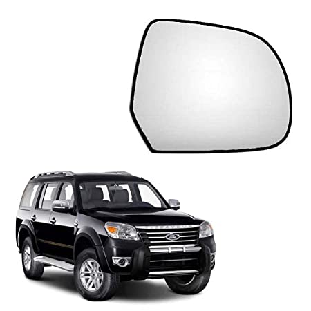 Car Replacement Right Side Rear View Mirror Glass for Ford Endeavour 2008-2014 Model Type-2