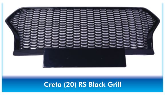 Hyundai Creta 2020 RS Black Front Grill