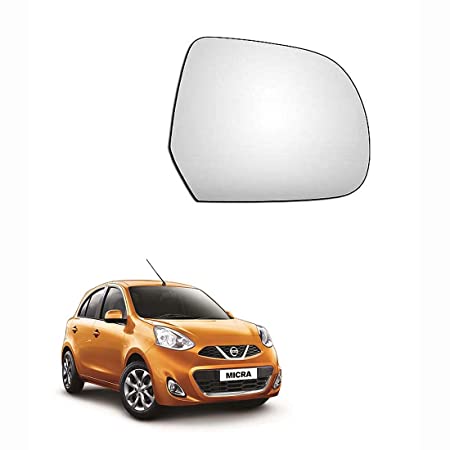 Car Replacement Right Side Rear View Mirror Glass for Nissan Micra