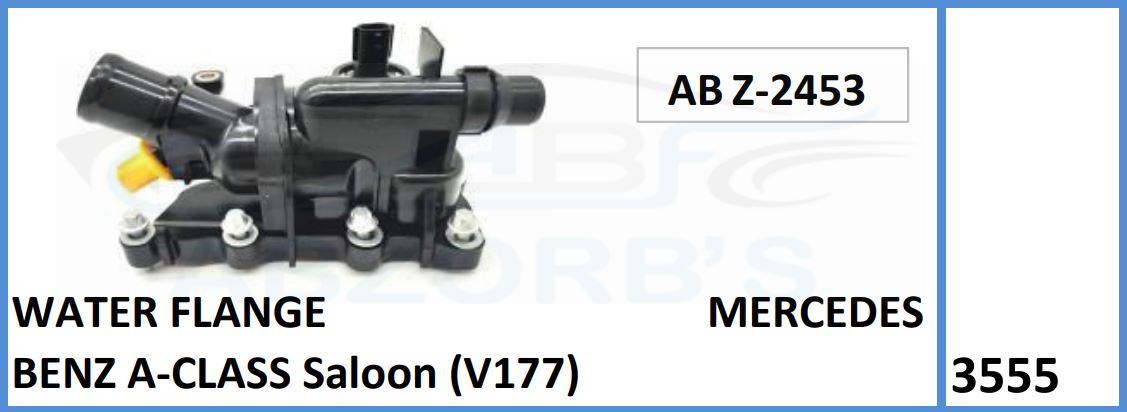 Water Flange Compatible With Mersedes Benz A-Class Saloon (V177) - ABZ-2453